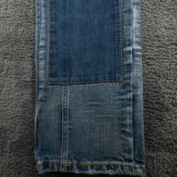 Dsquared 2 Made In Italy Blue Denim Jeans Men Size 52 Designer Button Fly Logo - Picture 6 of 16
